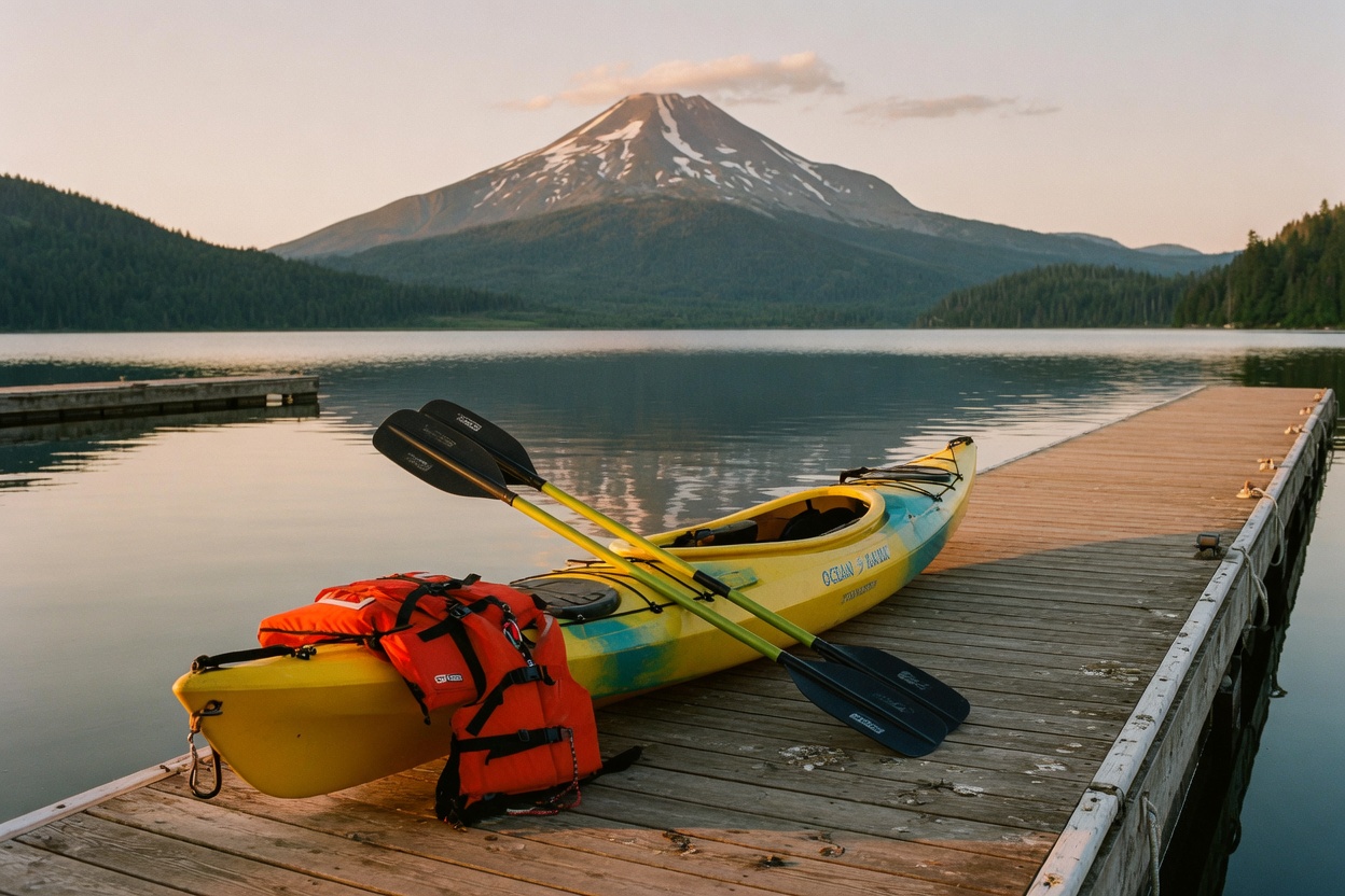 Tandem sea kayak